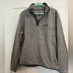 LL Bean Mens Sweater Fleece, NWT